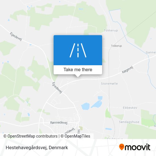 Hestehavegårdsvej map