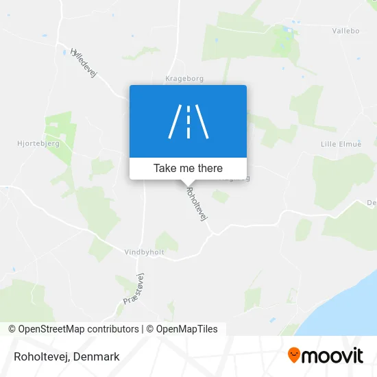 Roholtevej map