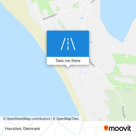 Havstien map