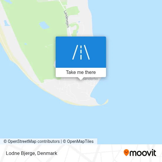 Lodne Bjerge map