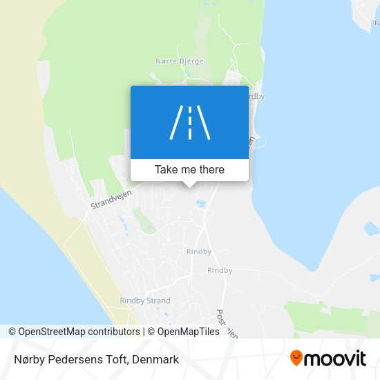 Nørby Pedersens Toft map