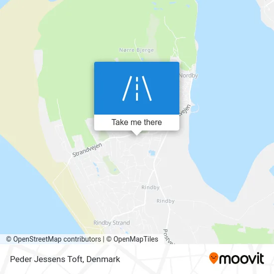 Peder Jessens Toft map