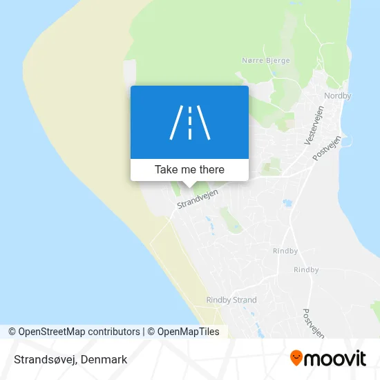 Strandsøvej map