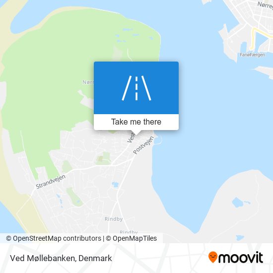 Ved Møllebanken map