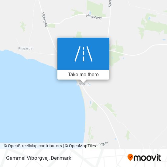 Gammel Viborgvej map