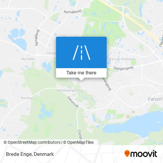 Brede Enge map