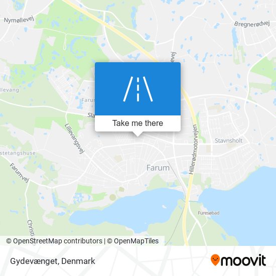 Gydevænget map