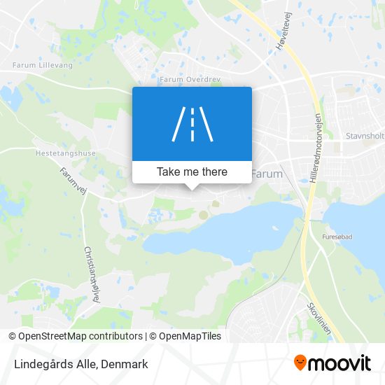 Lindegårds Alle map