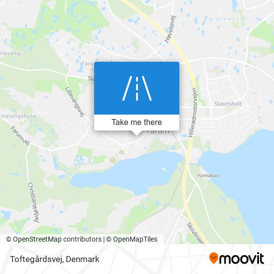 Toftegårdsvej map