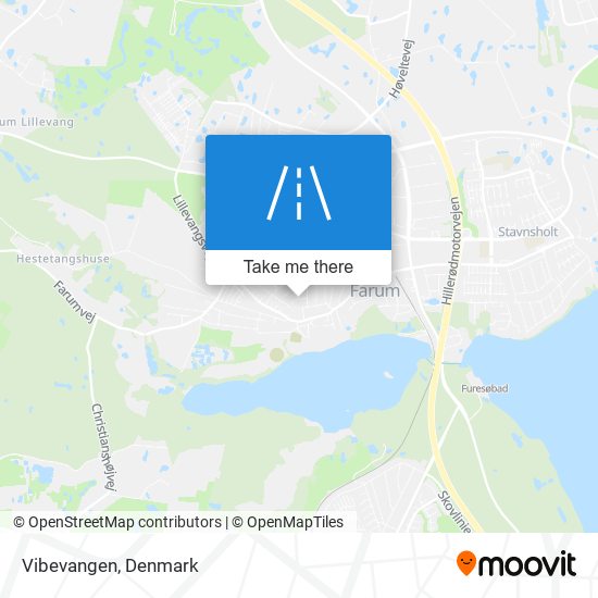 Vibevangen map