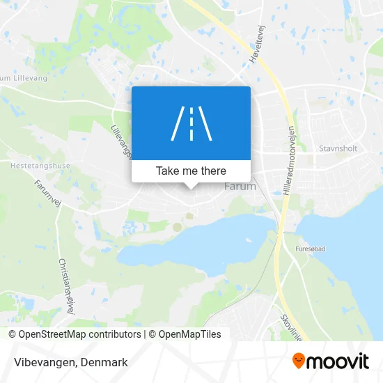 Vibevangen map
