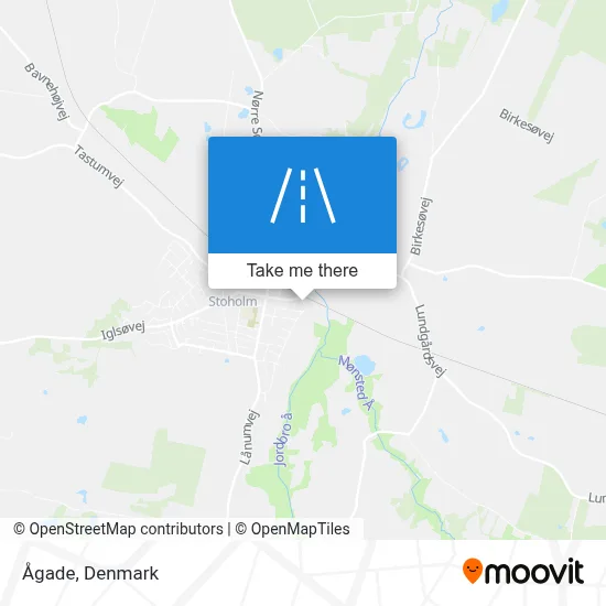 Ågade map