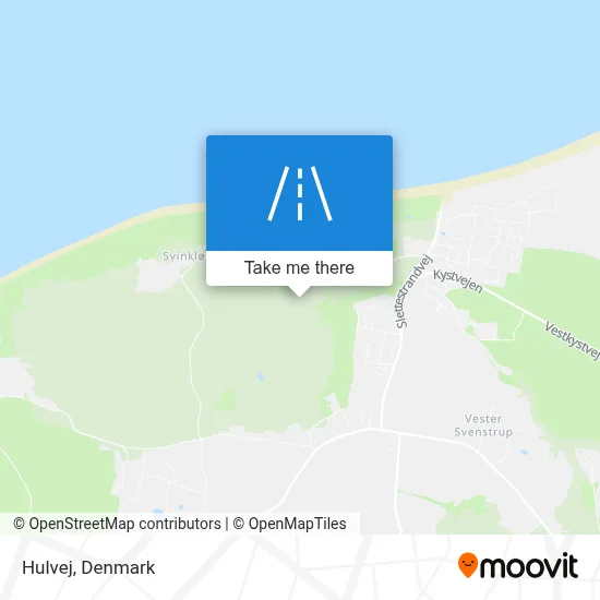 Hulvej map
