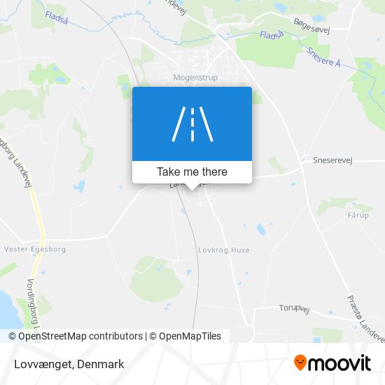 Lovvænget map