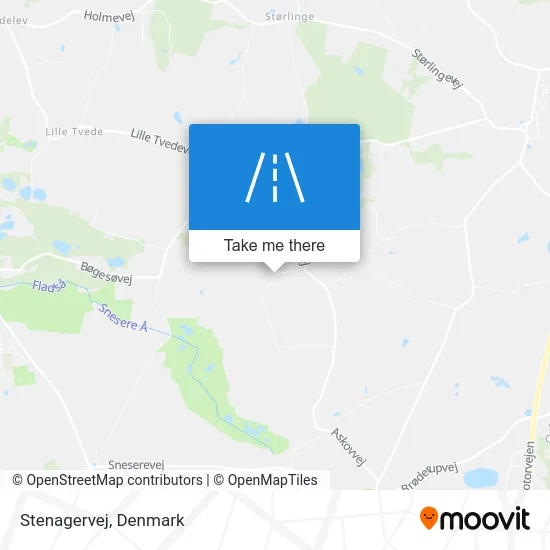 Stenagervej map