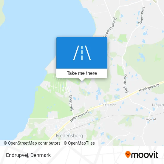Endrupvej map