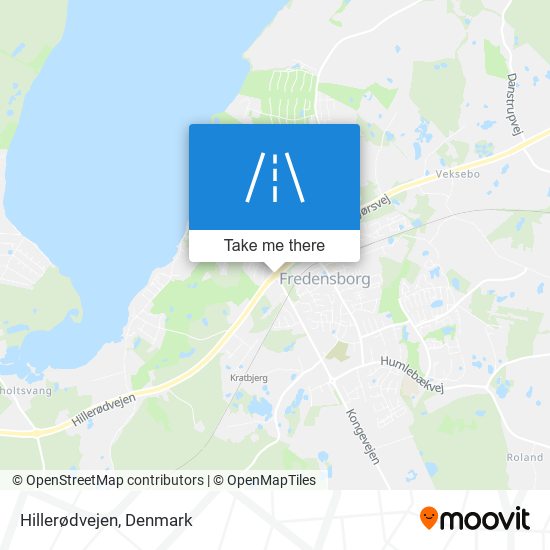 Hillerødvejen map