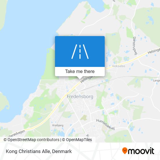 Kong Christians Alle map