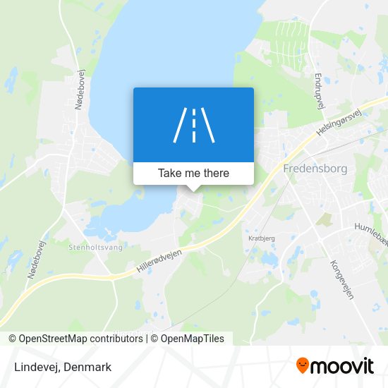 Lindevej map