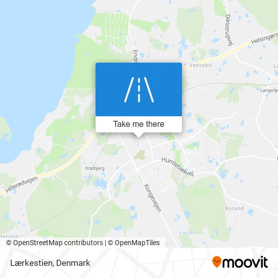 Lærkestien map