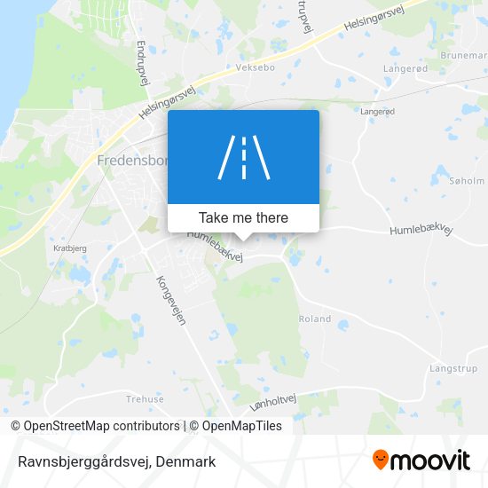 Ravnsbjerggårdsvej map