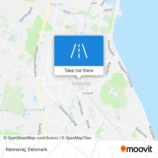 Rønnevej map