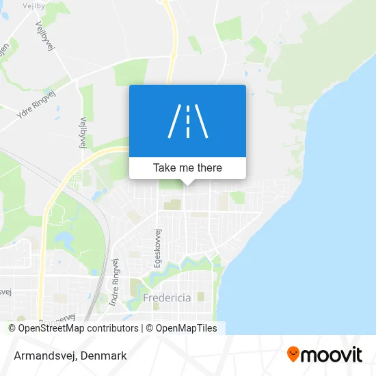Armandsvej map