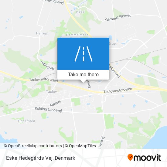 Eske Hedegårds Vej map