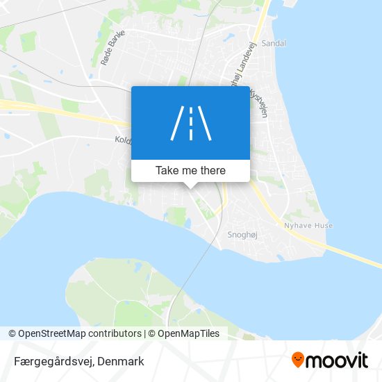 Færgegårdsvej map