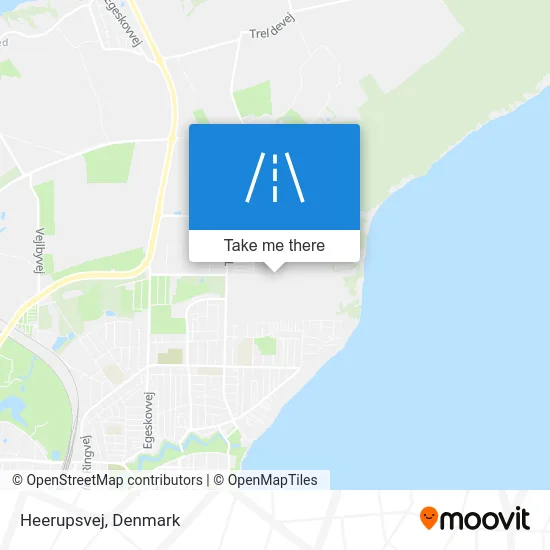 Heerupsvej map