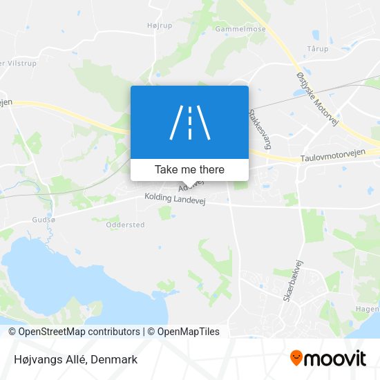 Højvangs Allé map