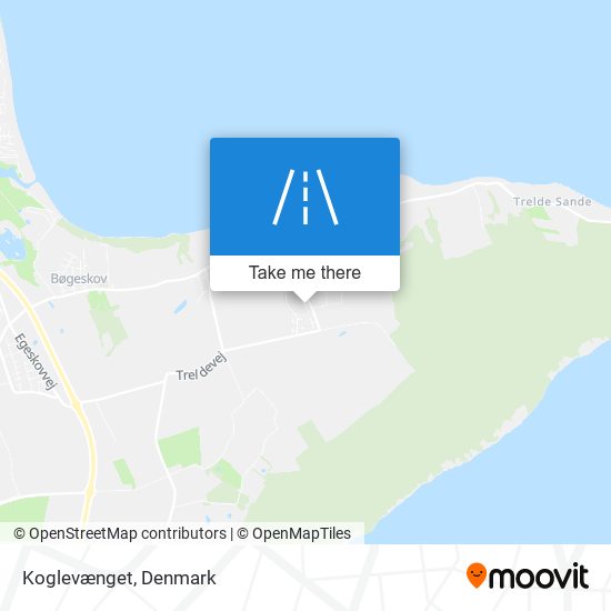 Koglevænget map