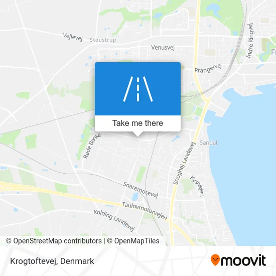 Krogtoftevej map