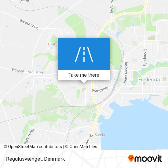 Regulusvænget map