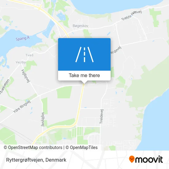 Ryttergrøftvejen map