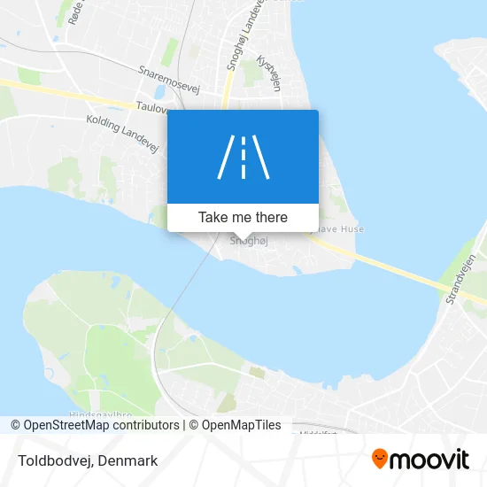 Toldbodvej map