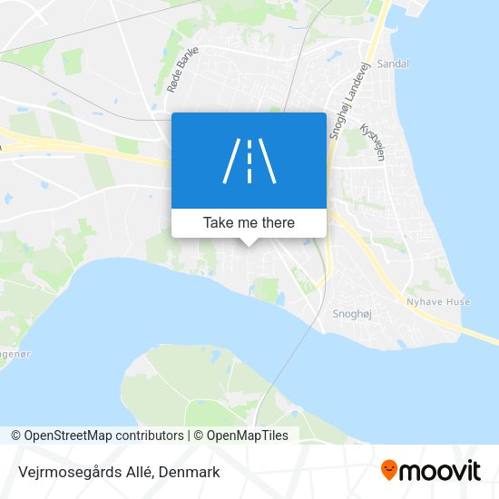 Vejrmosegårds Allé map