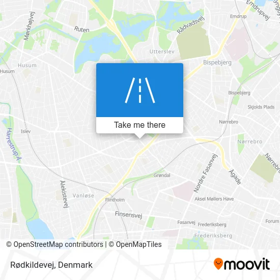 Rødkildevej map