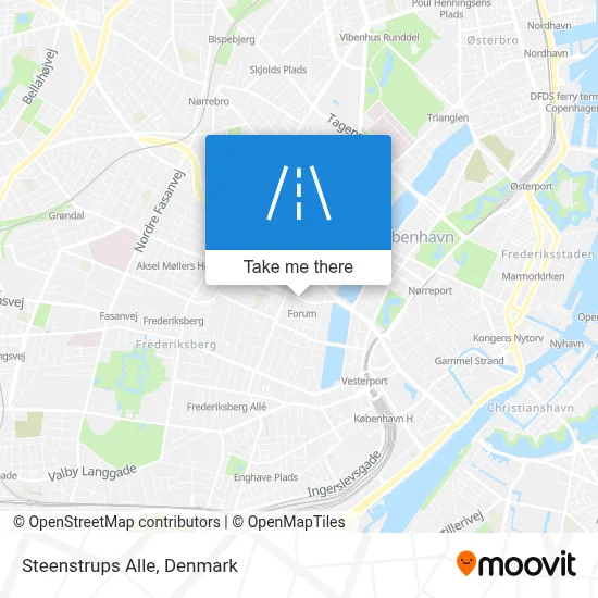 Steenstrups Alle map