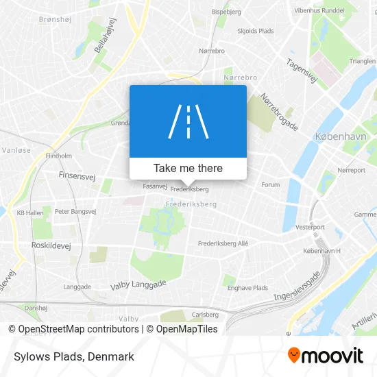 Sylows Plads map