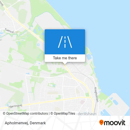 Apholmenvej map