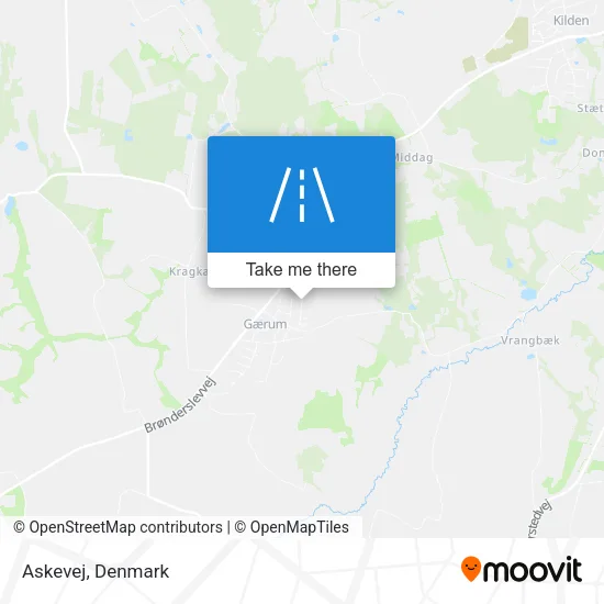 Askevej map