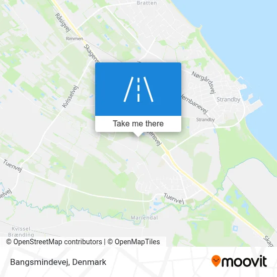 Bangsmindevej map