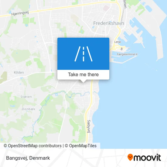 Bangsvej map
