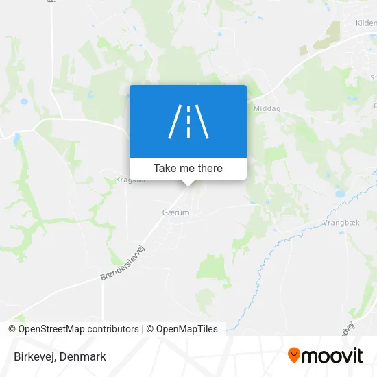 Birkevej map