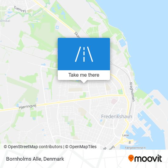 Bornholms Alle map
