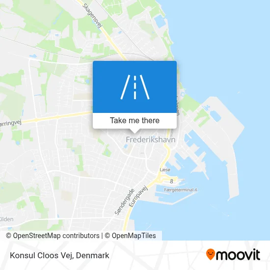 Konsul Cloos Vej map
