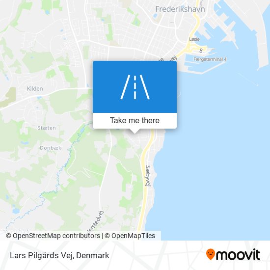Lars Pilgårds Vej map