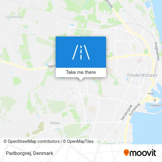 Padborgvej map
