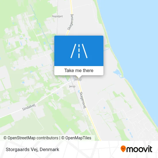 Storgaards Vej map